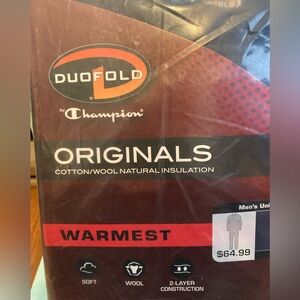 Champion Originals Warmest Thermal Base Layer – Burgundy and Black Men’s